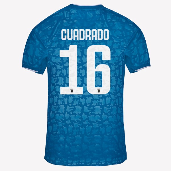 Camiseta Juventus NO.16 Cuadredo 3ª Kit 2019 2020 Azul
